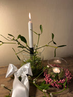 DIY Juledekoration m. miselten, mos og krans