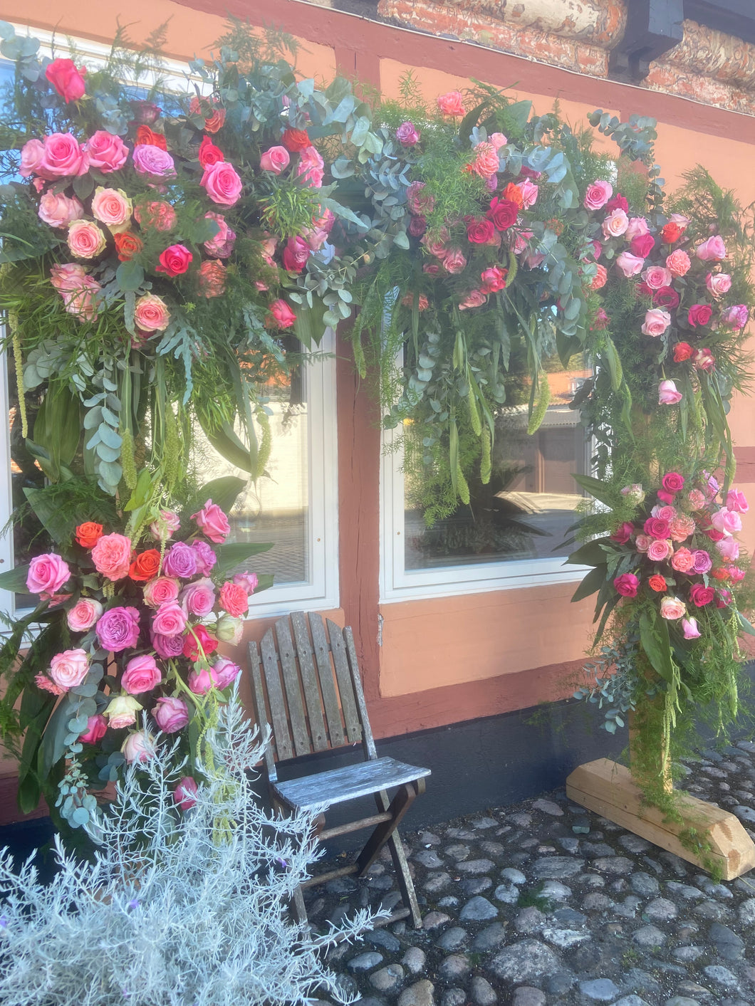 Blomsterbue Roser
